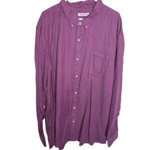 Tommy Bahama Huntington Herringbone Long Sleeve Shirt Mens 3XLT NEW